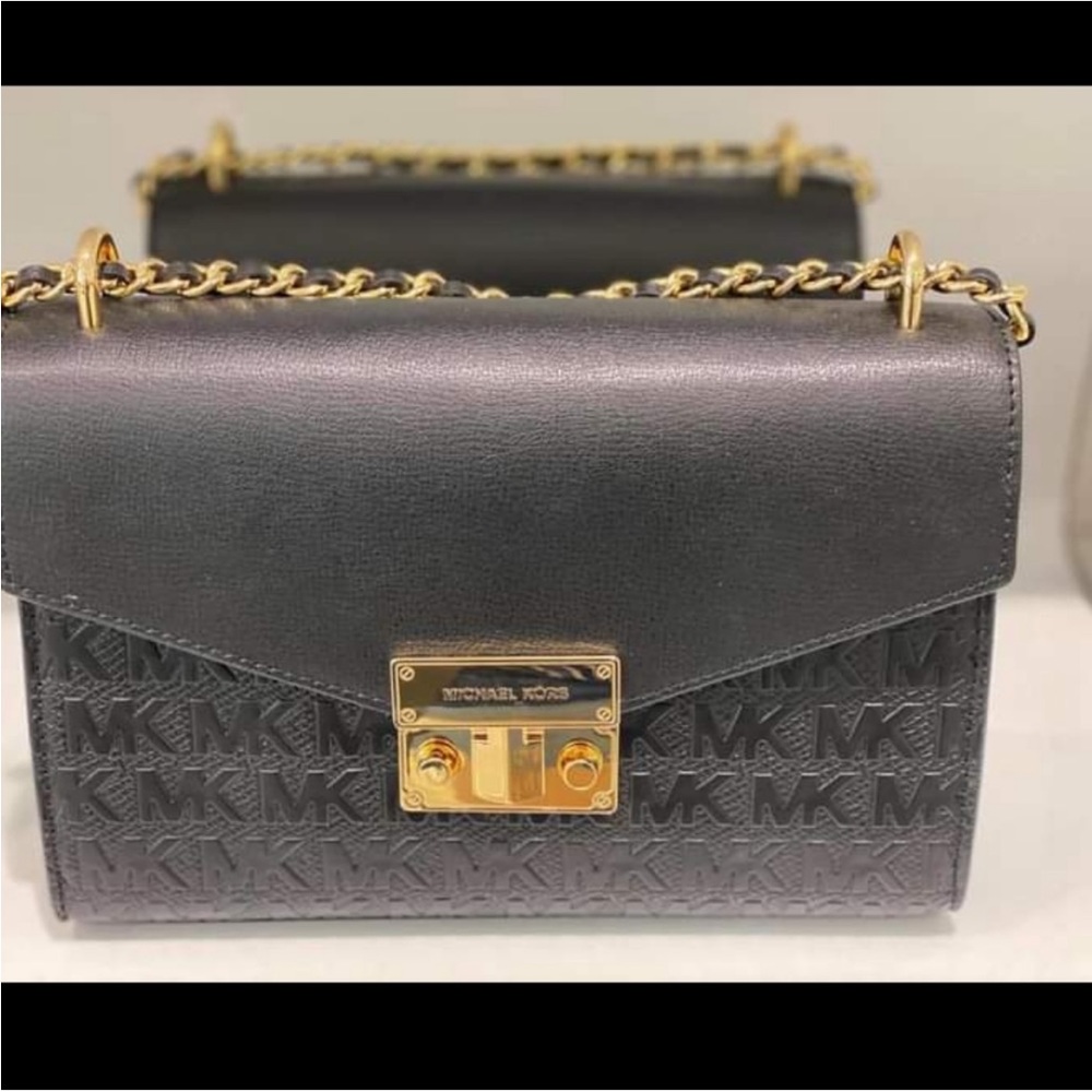 Michael Kors chain accent strap purse